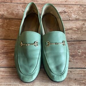 Sam Edelman Women's Loraine Tailored green slippers loafers size 8